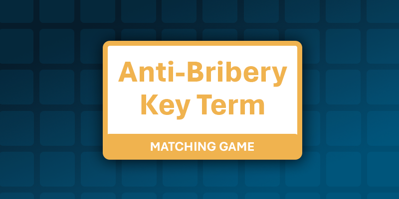 Anti-Bribery Key Term Matching Game